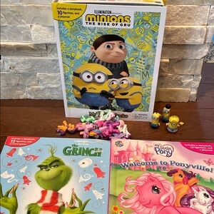 My Busy Books Storybook and Toy Set, 3 book set